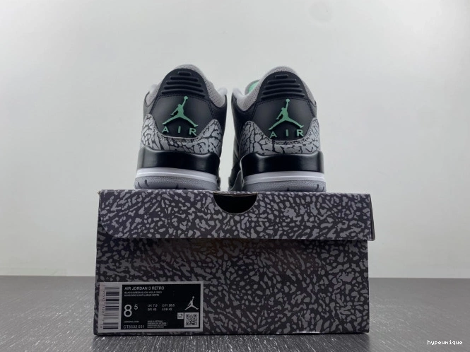 HYPE Glow Air CT8532-031 Jordan Green 3 0726